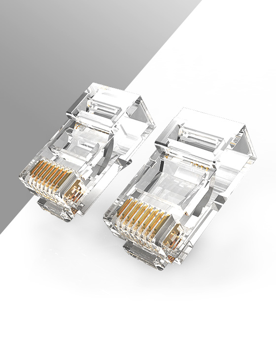 非屏蔽-網(wǎng)絡(luò)水晶頭