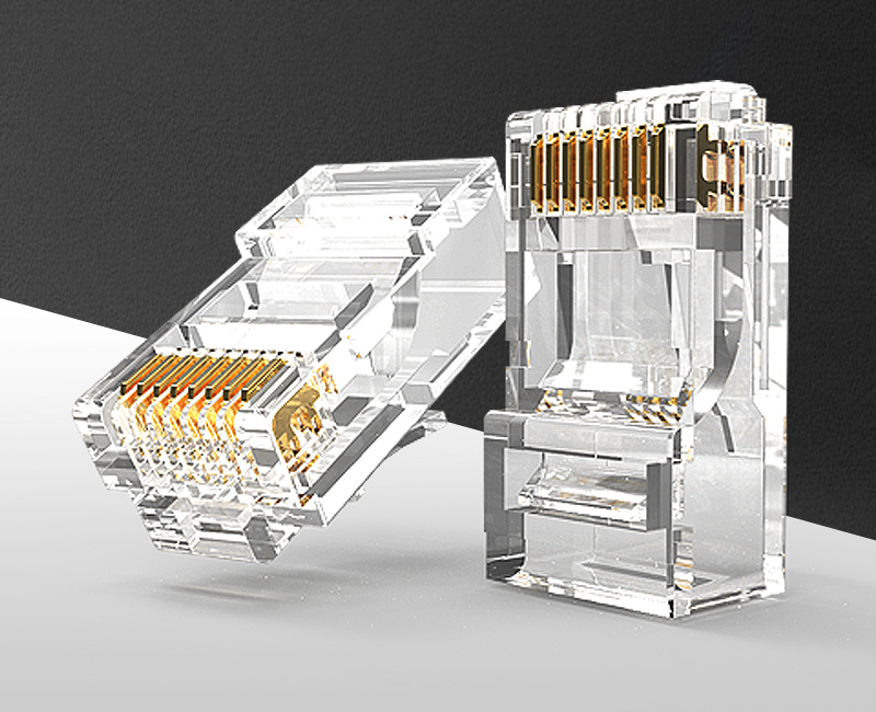 Enmane-Unshielded Network RJ Connector, Computer Network Cable RJ connector