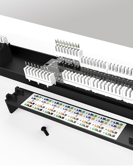 1U16口-網絡配線架