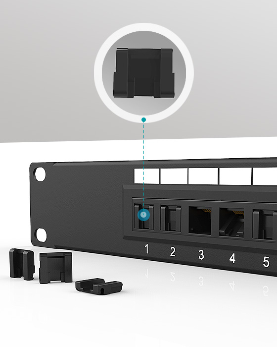 1U16口-網絡配線架