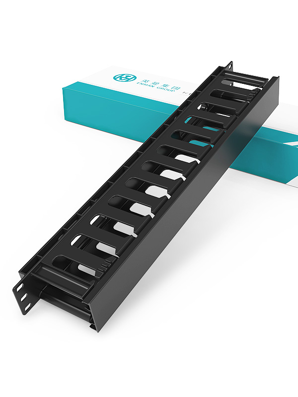 1U24口-塑料理線架