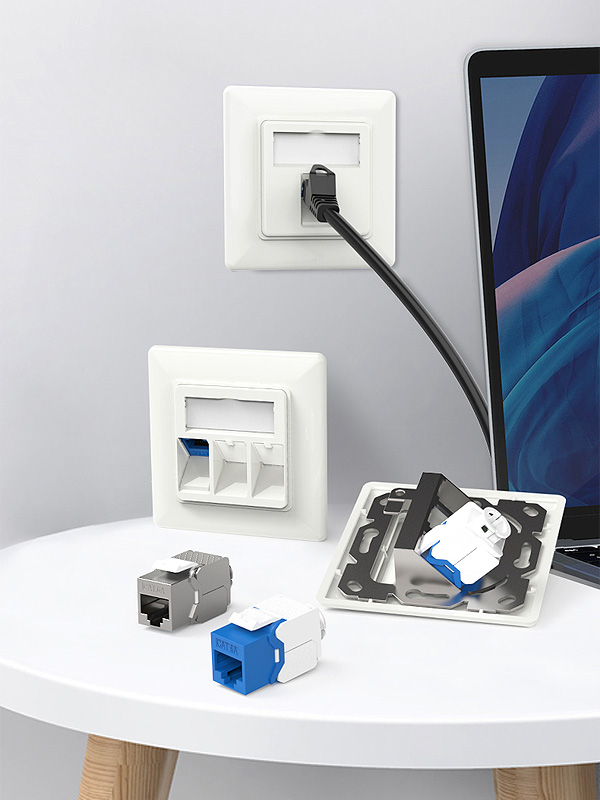 80 Type Network RJ45 Faceplate