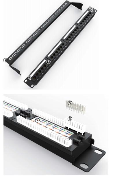 網絡配線架,機柜配線架