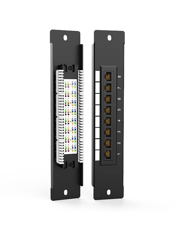 1U8口-弱電款網絡配線架