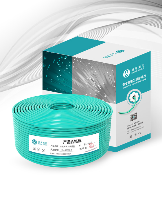 七類-萬(wàn)兆雙屏蔽工程網(wǎng)線（SFTP）