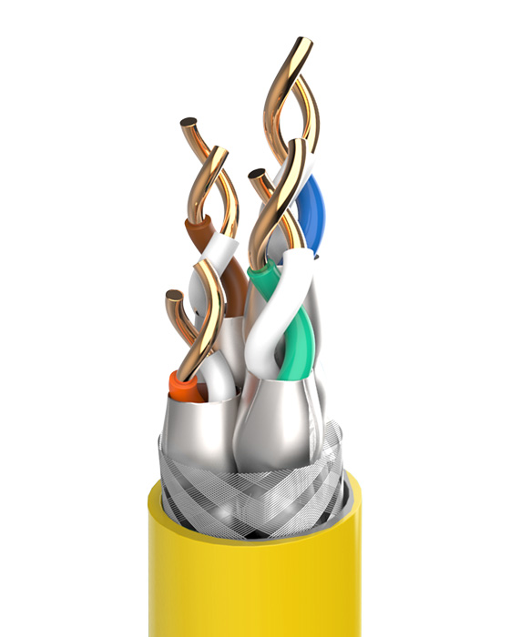 八類-雙屏蔽專業(yè)工程網(wǎng)線（SFTP）