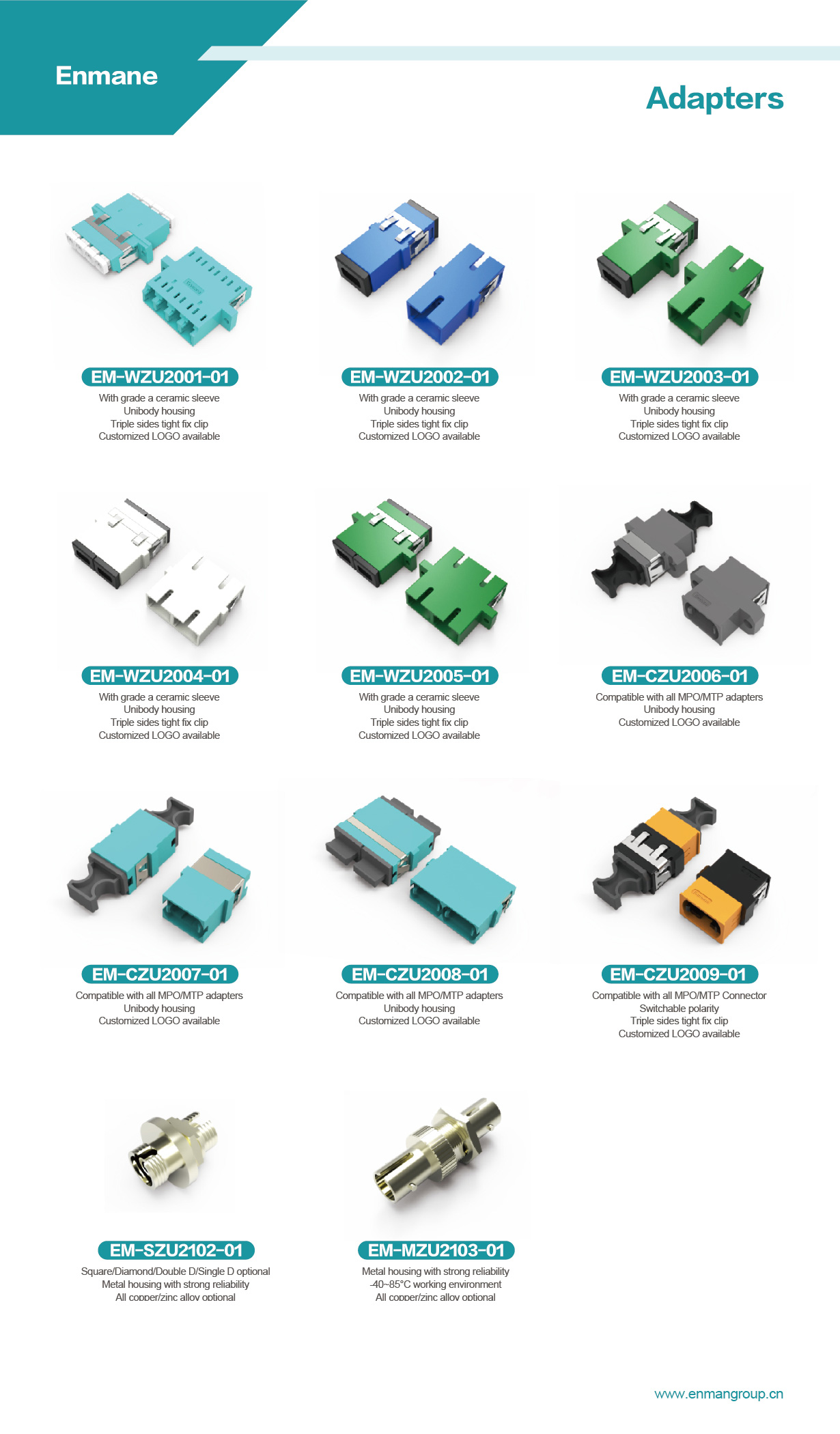 Fiber Optic Adapters