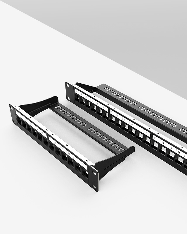 1U12口-直通網(wǎng)絡(luò)空配架