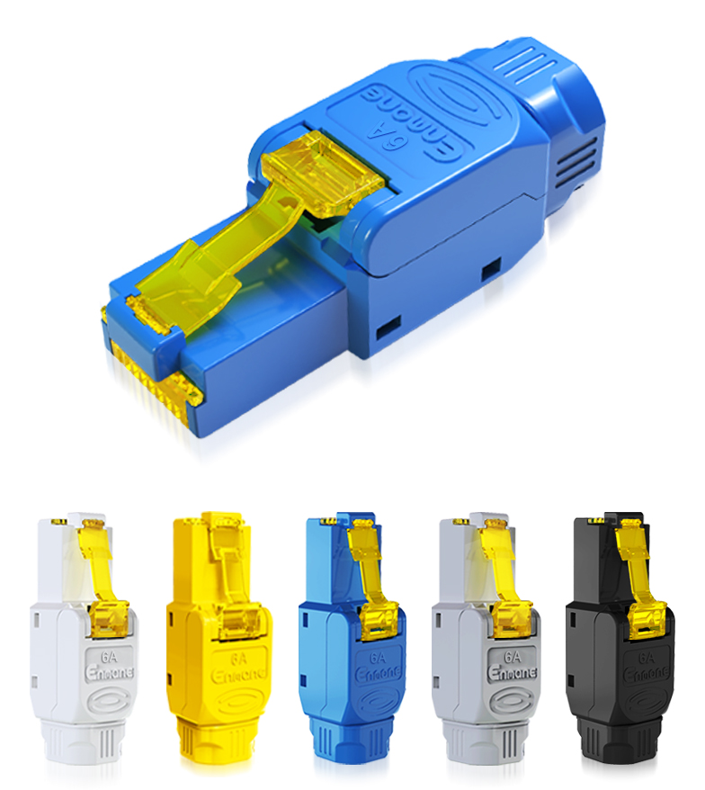 超短免壓水晶頭